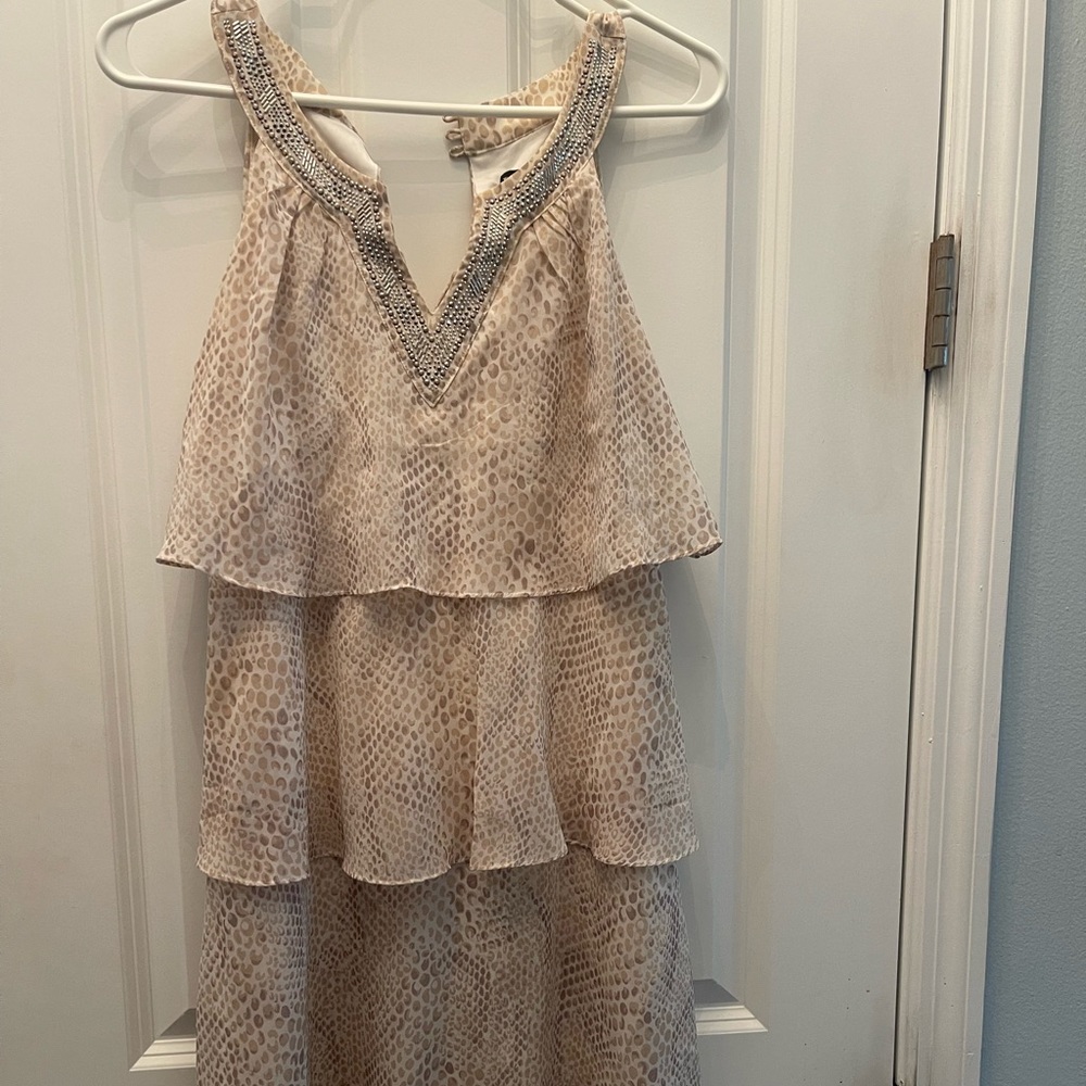 White House Black Market 3 Tier Dress
